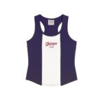 Purple White Champs Racerback Sport Tank